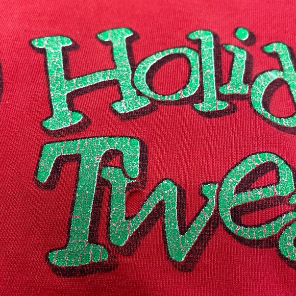 VTG Looney Tunes Tweety Bird Christmas Tee Shirt - Picture 6 of 6